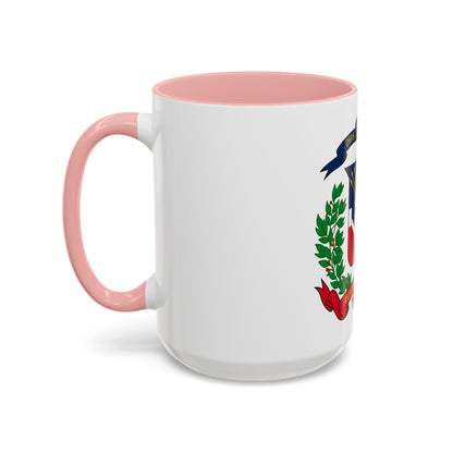 Coat of arms of the Dominican Republic - Accent Coffee Mug