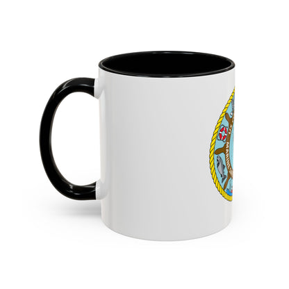 USCG Marine Safety Office Juneau (U.S. Coast Guard) Accent Coffee Mug