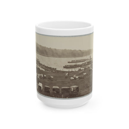 Belle Plain Landing, Va. (U.S. Civil War) White Coffee Mug