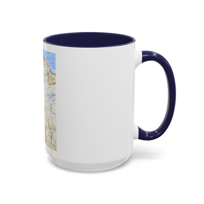 South America - Northwestern (1964) (Map) Accent Coffee Mug