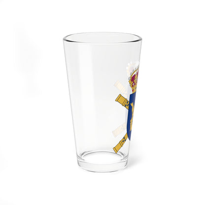 Övre norra arméfördelningen vapen (Sweden) (Coat of Arms) Pint Glass 16oz