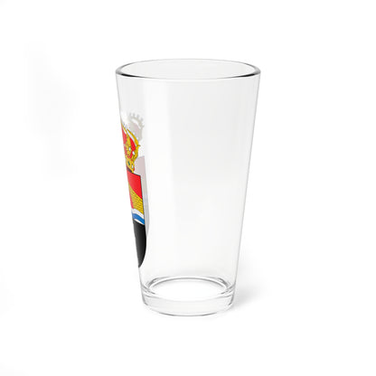 Escudo de Castillazuelo-Huesca (Spain) (Coat of Arms) Pint Glass 16oz