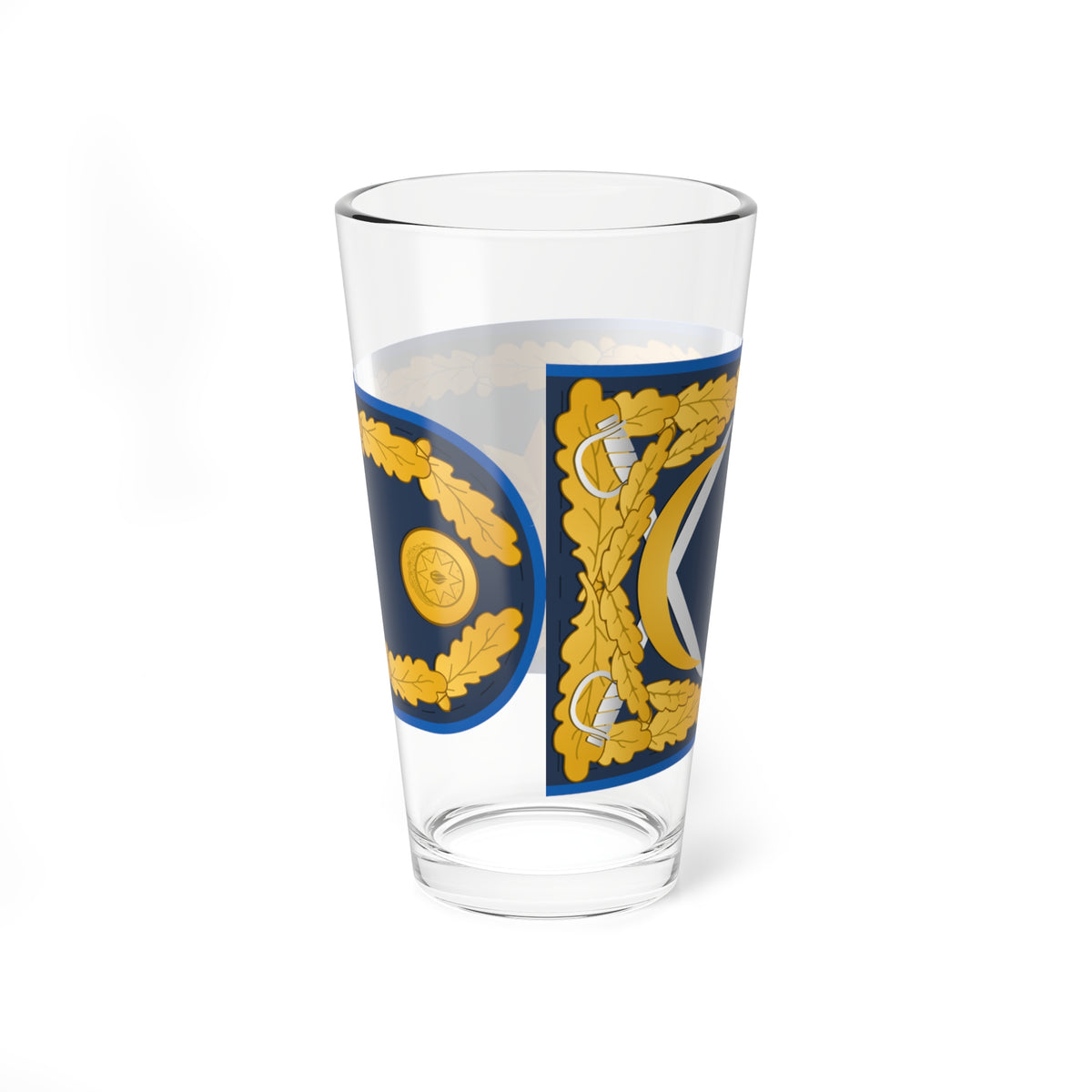 General polkovnik XKX rəisi (Azerbaijan) (Military Rank) Pint Glass 16oz