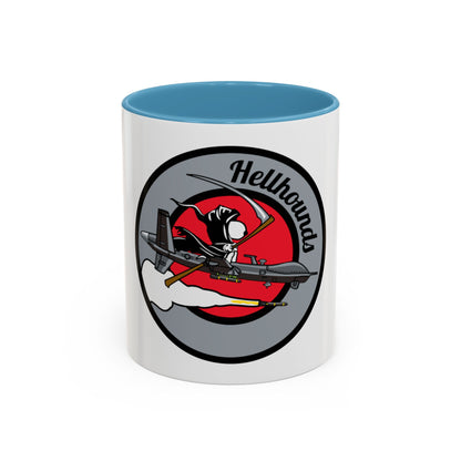 Hellbound Snoopy 20th ASq (U.S. Air Force) Accent Coffee Mug