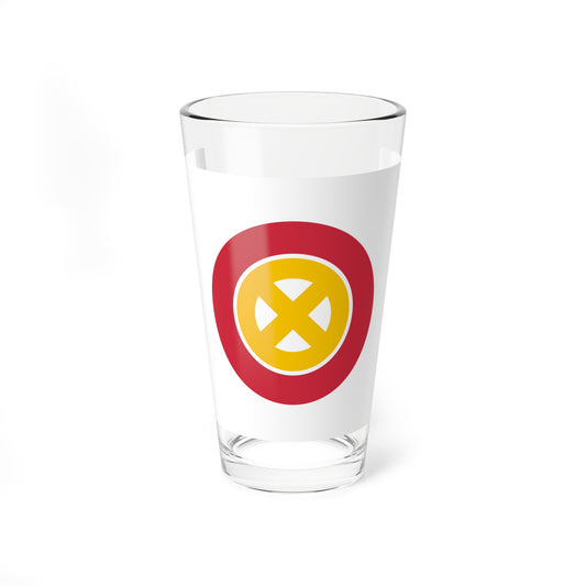 Flag of Volksbund Hungary variant (Hungary) Pint Glass 16oz