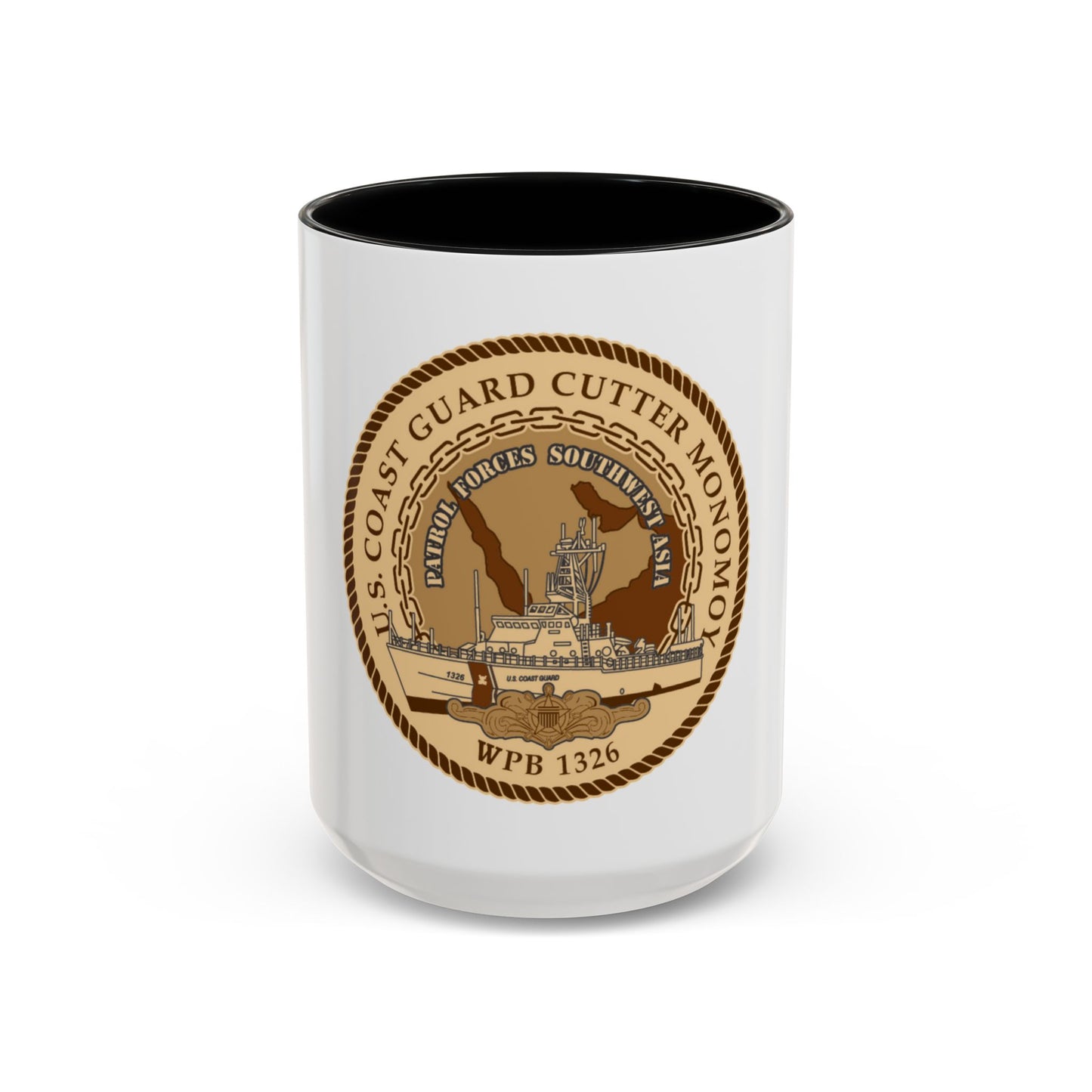 USCGC Monomoy WPB 1326 (U.S. Coast Guard) Accent Coffee Mug