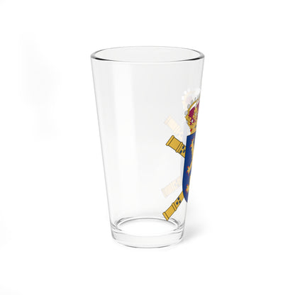 Västra arméfördelningen vapen (Sweden) (Coat of Arms) Pint Glass 16oz