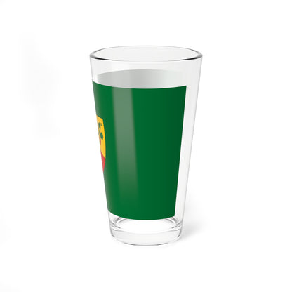 Flag of Maza (Hungary) Pint Glass 16oz