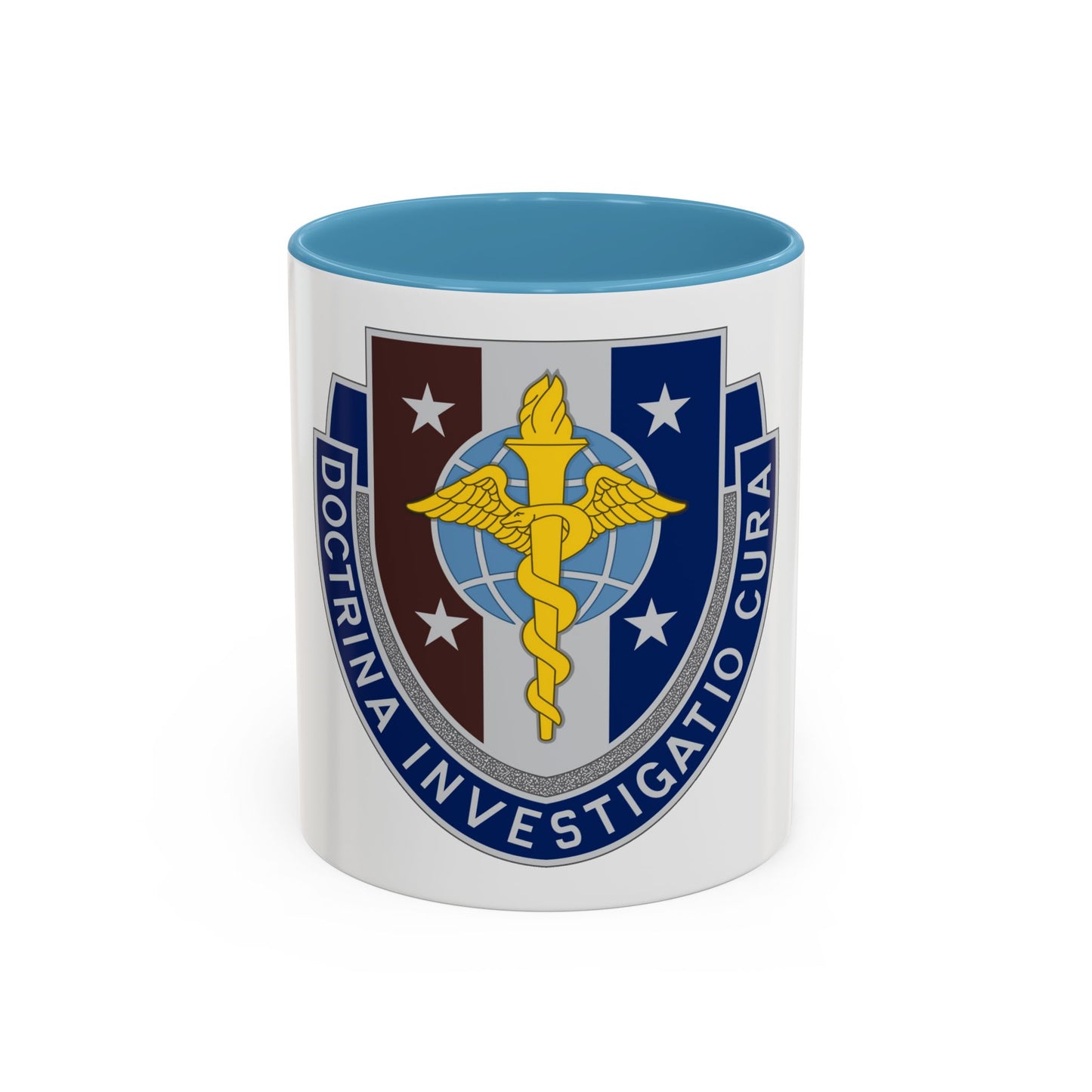 Uniformed Services University of the Health Sciences 2 (U.S. Army) Accent Coffee Mug