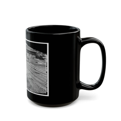 Atlanta, Georgia. Ruins Of Depot, Blown Up On Sherman's Departure (U.S. Civil War) Black Coffee Mug