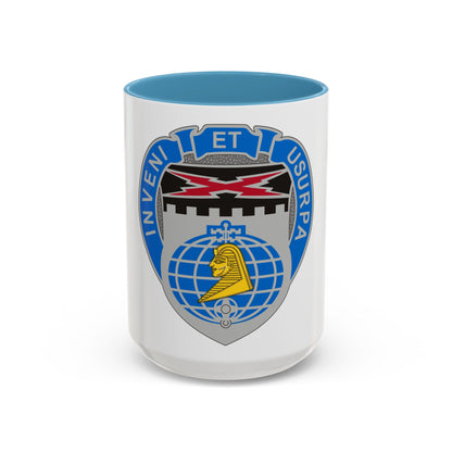 338 Military Intelligence Battalion (U.S. Army) Accent Coffee Mug