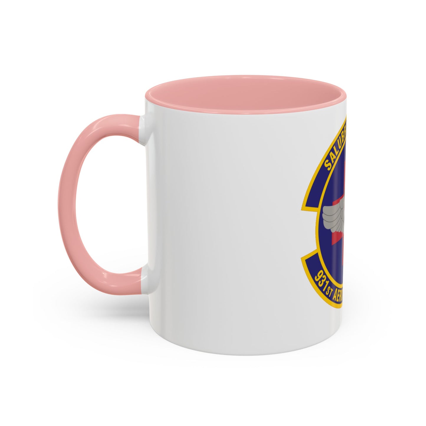 931 Aerospace Medicine Squadron AFRC (U.S. Air Force) Accent Coffee Mug