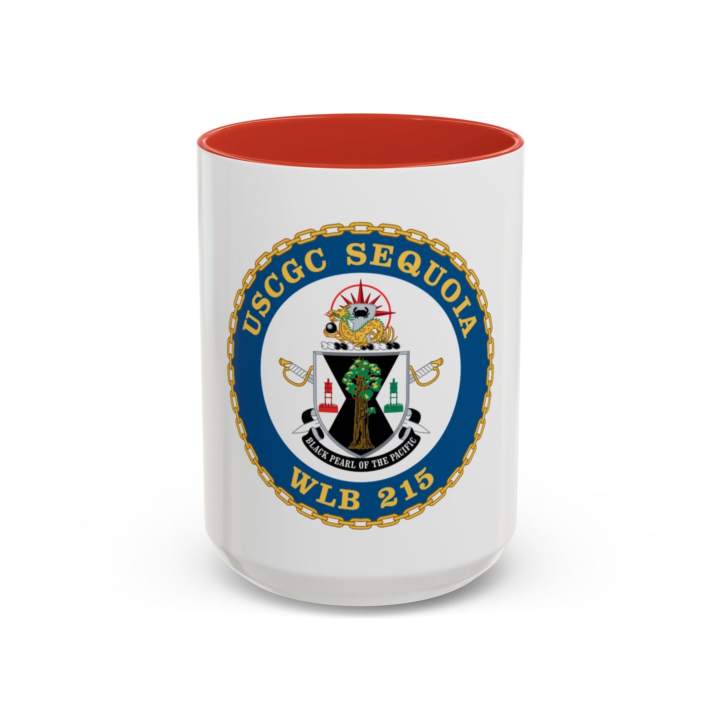 USCGC Sequoia WLB 215 (U.S. Coast Guard) Accent Coffee Mug