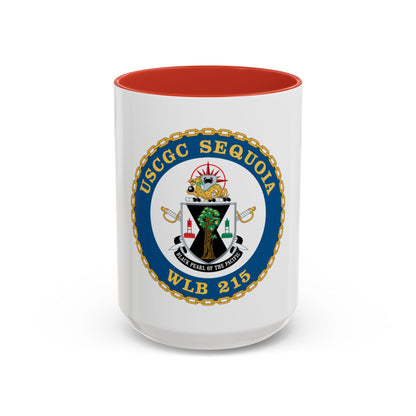 USCGC Sequoia WLB 215 (U.S. Coast Guard) Accent Coffee Mug
