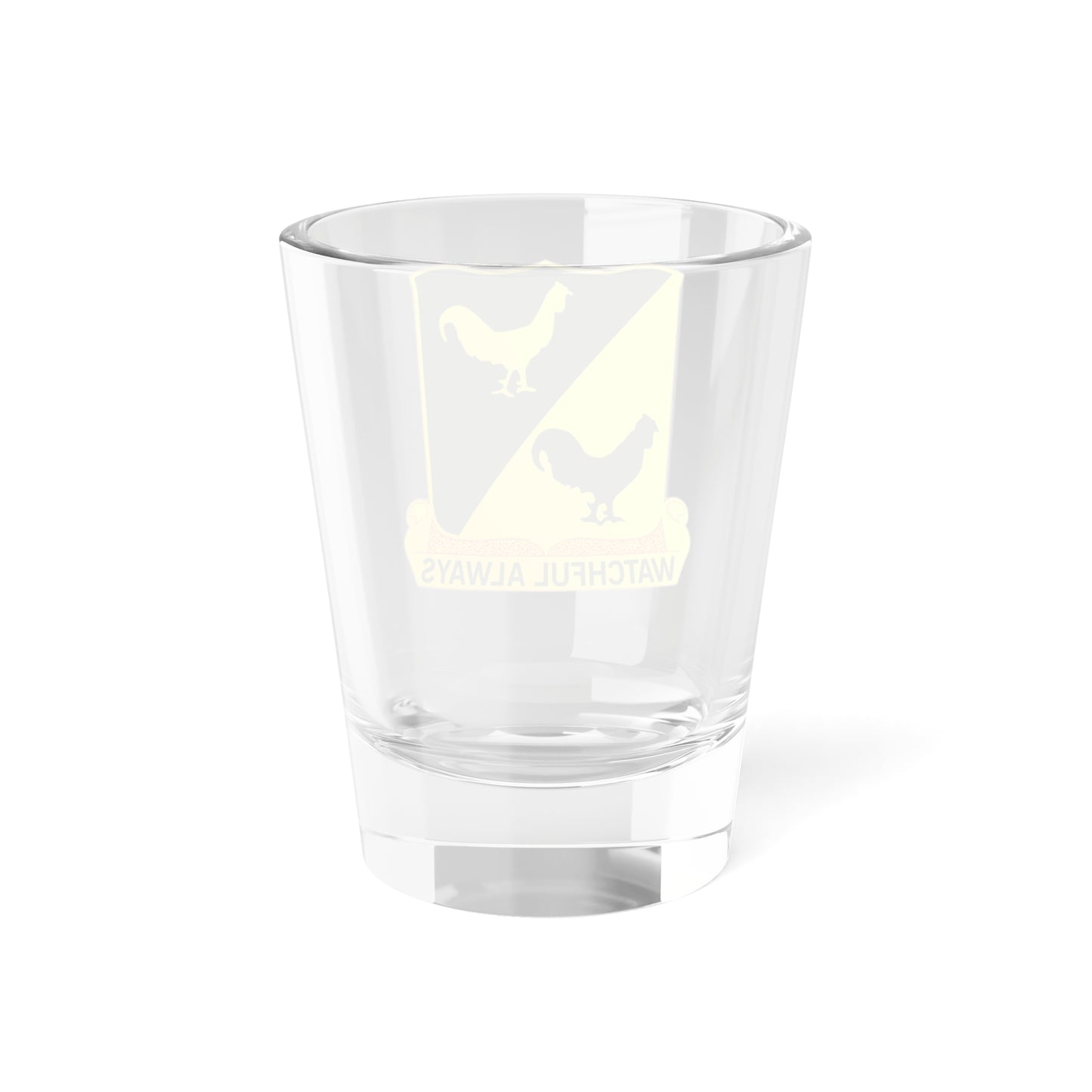 Verre à liqueur du 400e bataillon de police militaire (armée américaine) 1,5 oz