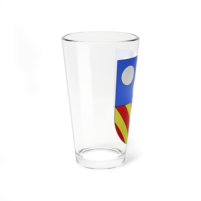 Villeneuve-coat of arms (Switzerland) (Coat of Arms) Pint Glass 16oz