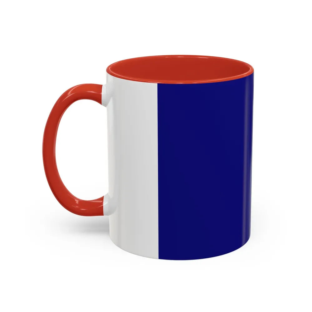 Flag of Cagliari Italy - Accent Coffee Mug-Go Mug Yourself