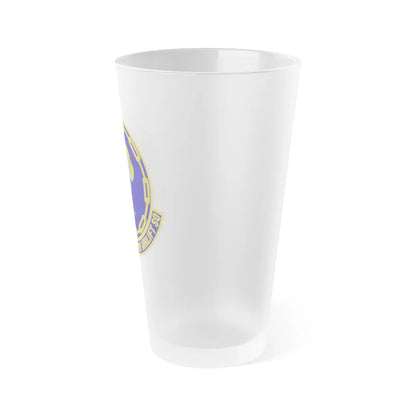 780th Expeditionary Airlift Squadron (U.S. Air Force) Frosted Pint Glass 16oz-Go Mug Yourself