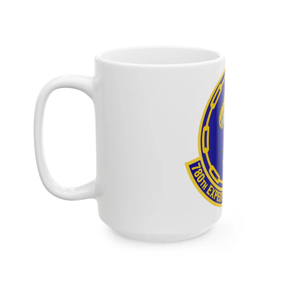 780th Expeditionary Airlift Squadron (U.S. Air Force) White Coffee Mug-Go Mug Yourself