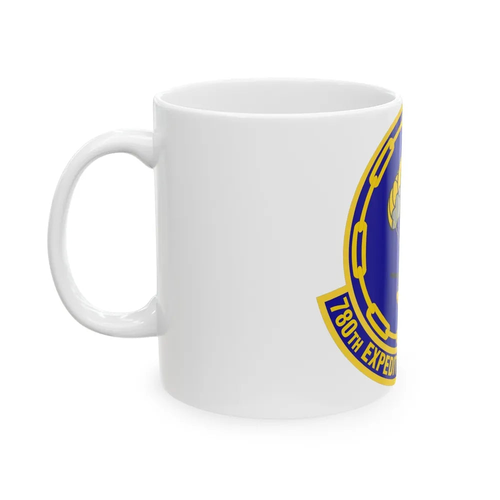 780th Expeditionary Airlift Squadron (U.S. Air Force) White Coffee Mug-Go Mug Yourself