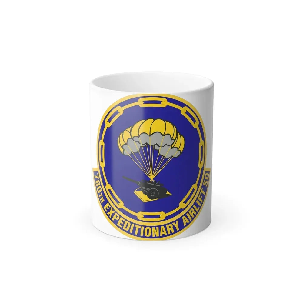 780th Expeditionary Airlift Squadron (U.S. Air Force) Color Changing Coffee Mug 11oz - Go Mug Yourself
