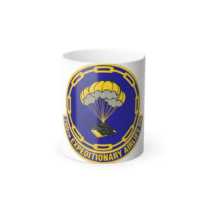 780th Expeditionary Airlift Squadron (U.S. Air Force) Color Changing Coffee Mug 11oz - Go Mug Yourself