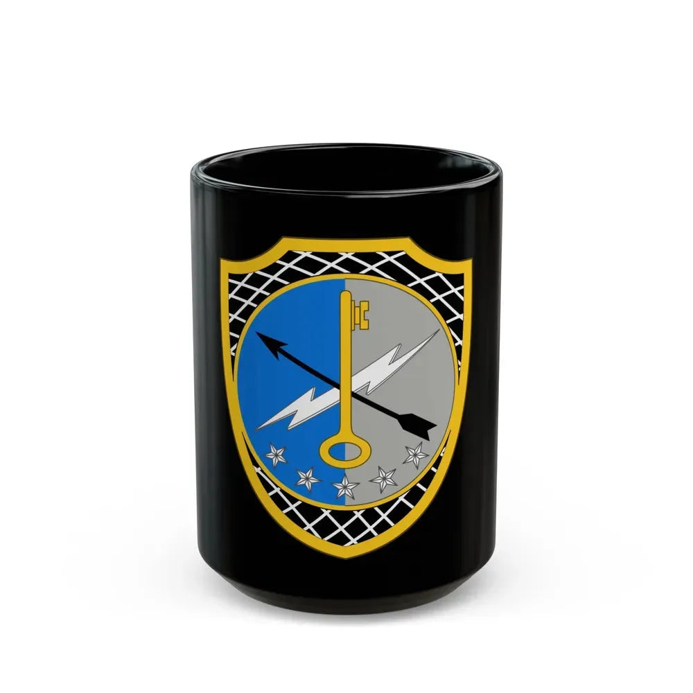 780th Military Intelligence Brigade 2 (U.S. Army) Black Coffee Mug 15oz - Go Mug Yourself