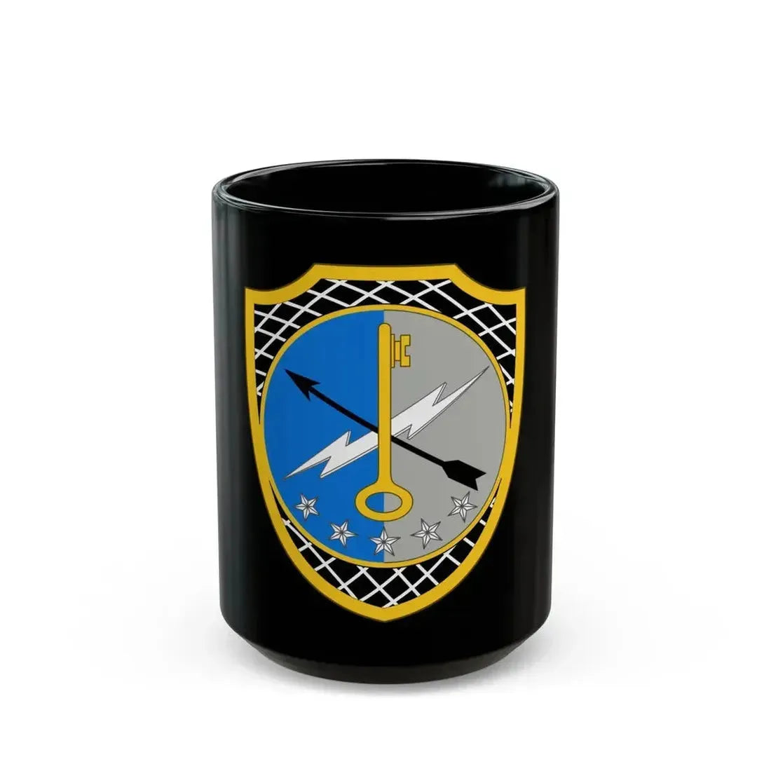 780th Military Intelligence Brigade 2 (U.S. Army) Black Coffee Mug 15oz - Go Mug Yourself