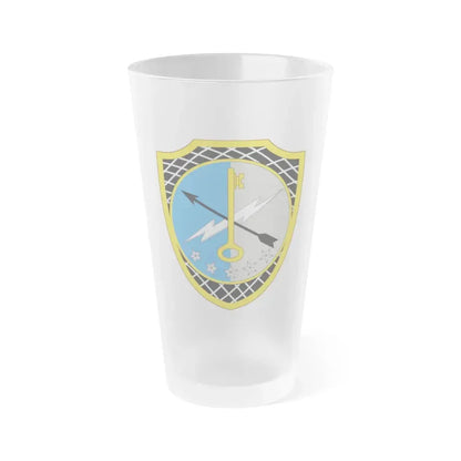 780th Military Intelligence Brigade 2 (U.S. Army) Frosted Pint Glass 16oz Default Title - Go Mug Yourself