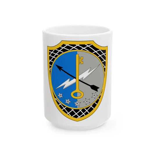 780th Military Intelligence Brigade 2 (U.S. Army) White Coffee Mug 15oz - Go Mug Yourself
