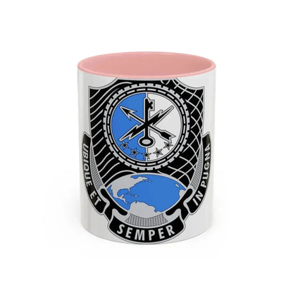 780th Military Intelligence Brigade (U.S. Army) Accent Coffee Mug 11oz Pink - Go Mug Yourself