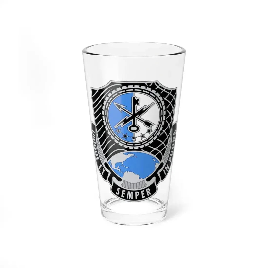 780th Military Intelligence Brigade (U.S. Army) Pint Glass 16oz 16oz - Go Mug Yourself