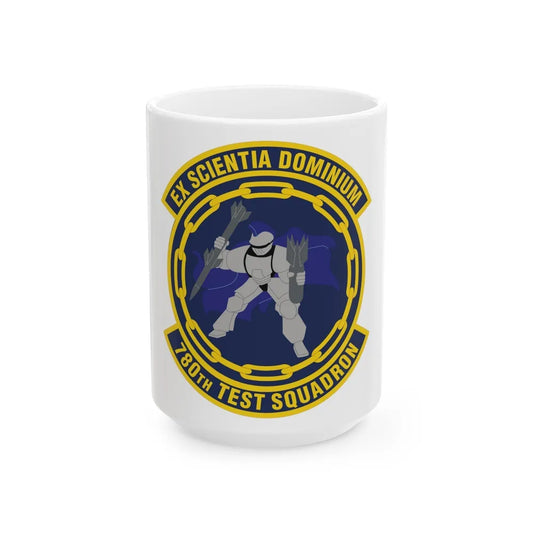 780th Test Squadron (U.S. Air Force) White Coffee Mug-15oz-Go Mug Yourself