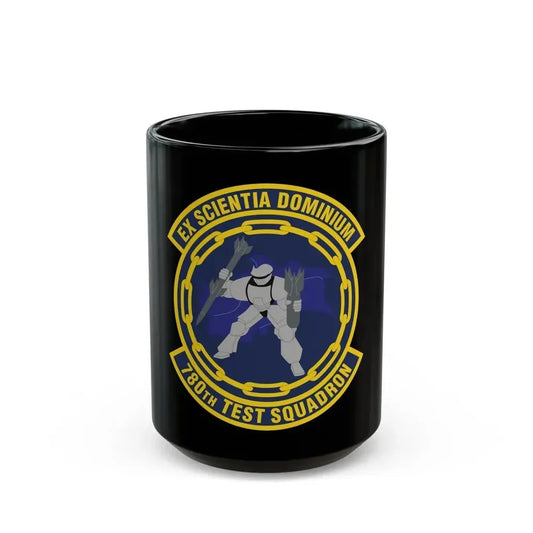780th Test Squadron (U.S. Air Force) Black Coffee Mug 15oz - Go Mug Yourself