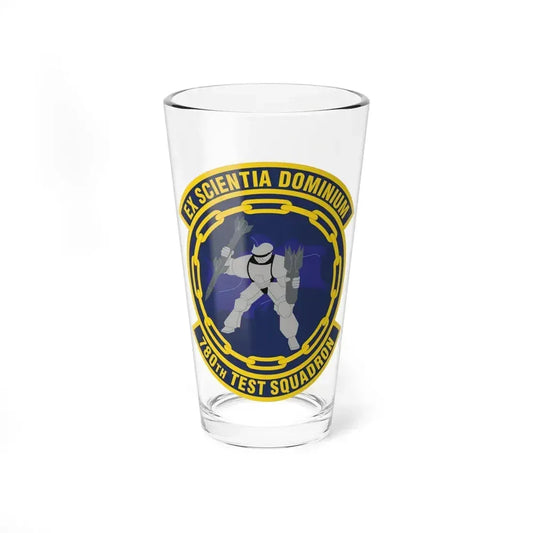 780th Test Squadron (U.S. Air Force) Pint Glass 16oz 16oz - Go Mug Yourself