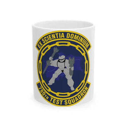 780th Test Squadron (U.S. Air Force) White Coffee Mug 11oz - Go Mug Yourself