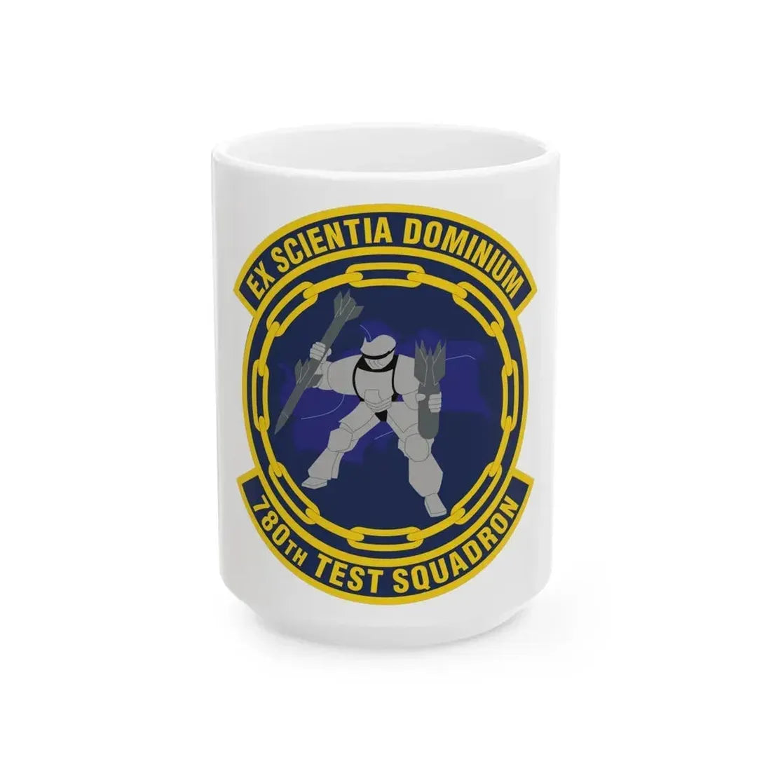 780th Test Squadron (U.S. Air Force) White Coffee Mug 15oz - Go Mug Yourself
