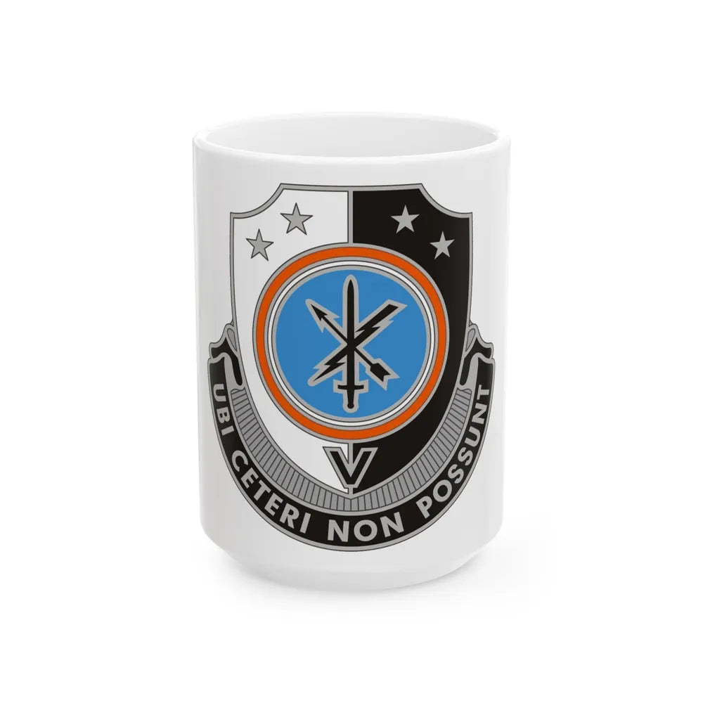 781 Military Intelligence Battalion (U.S. Army) White Coffee Mug-15oz-Go Mug Yourself