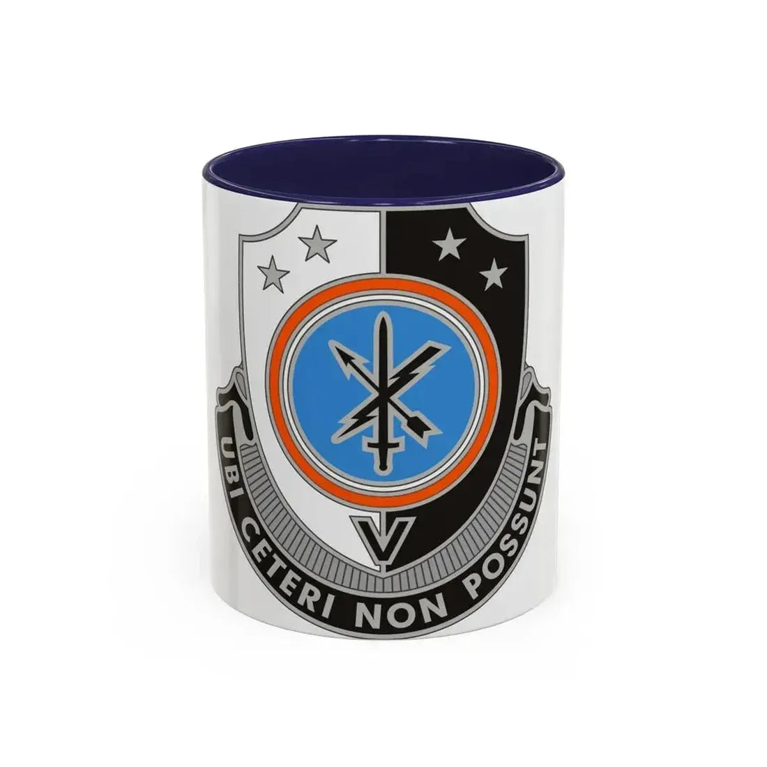 781 Military Intelligence Battalion (U.S. Army) Accent Coffee Mug 11oz Navy - Go Mug Yourself