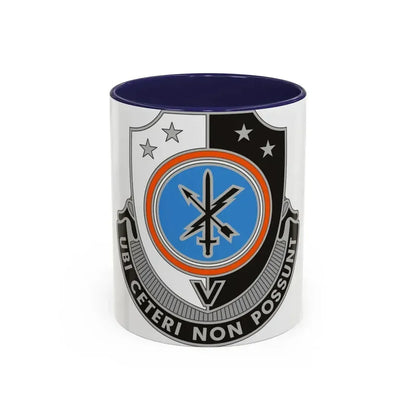 781 Military Intelligence Battalion (U.S. Army) Accent Coffee Mug 11oz Navy - Go Mug Yourself