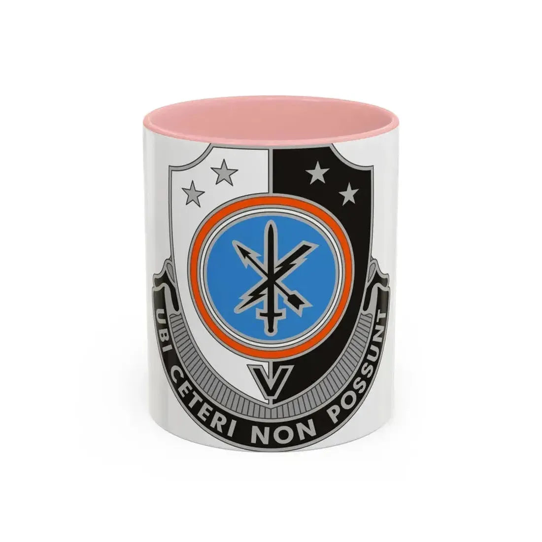 781 Military Intelligence Battalion (U.S. Army) Accent Coffee Mug 11oz Pink - Go Mug Yourself