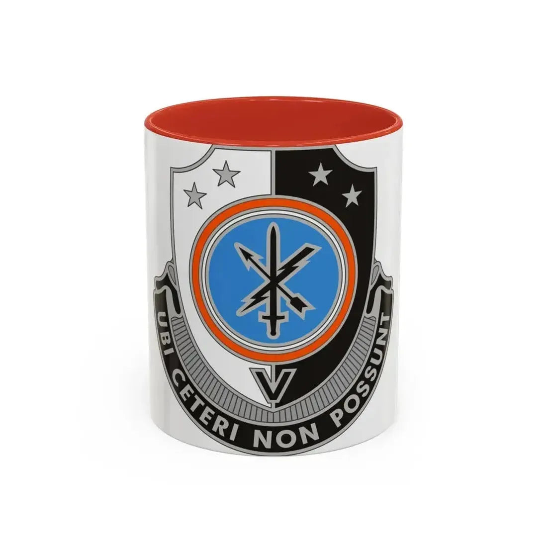 781 Military Intelligence Battalion (U.S. Army) Accent Coffee Mug 11oz Red - Go Mug Yourself