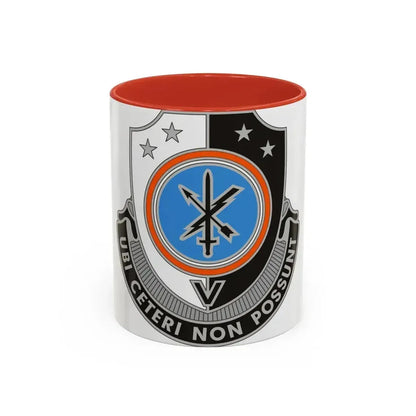 781 Military Intelligence Battalion (U.S. Army) Accent Coffee Mug 11oz Red - Go Mug Yourself