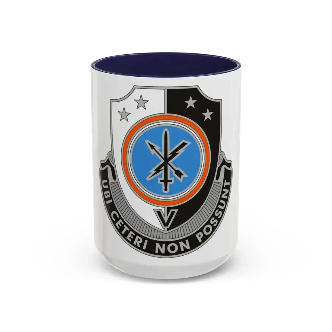 781 Military Intelligence Battalion (U.S. Army) Accent Coffee Mug 15oz Navy - Go Mug Yourself