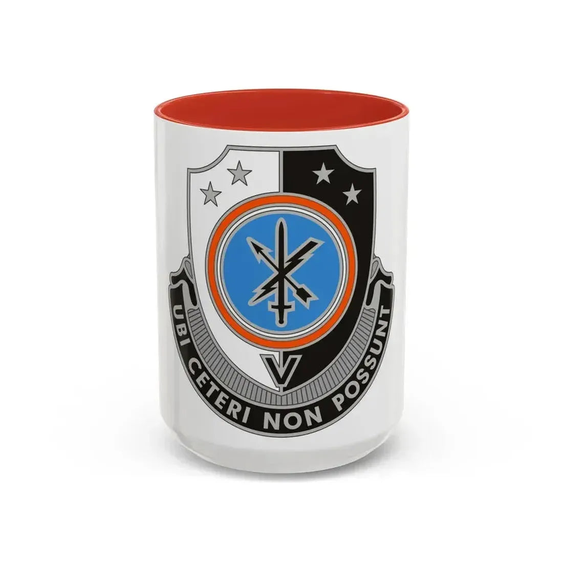 781 Military Intelligence Battalion (U.S. Army) Accent Coffee Mug 15oz Red - Go Mug Yourself