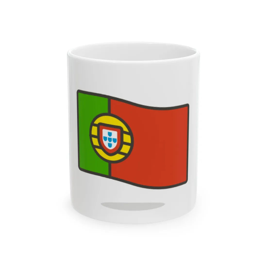 781-Portugal (Portugal) White Coffee Mug 11oz - Go Mug Yourself