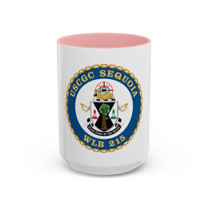 USCGC Sequoia WLB 215 (U.S. Coast Guard) Accent Coffee Mug