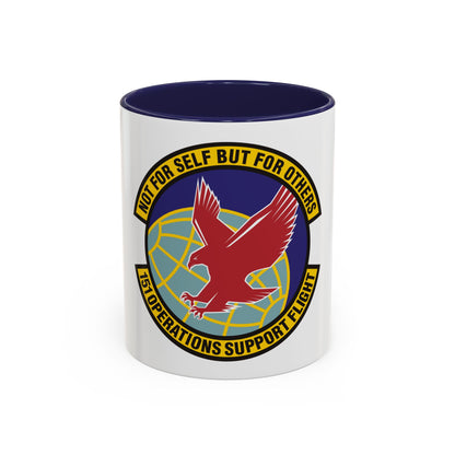 151st Operations Support Flight (U.S. Air Force) Accent Coffee Mug