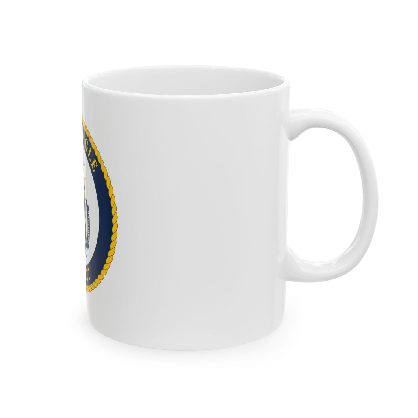 USCGC Eagle WIX 327 (U.S. Coast Guard) White Coffee Mug