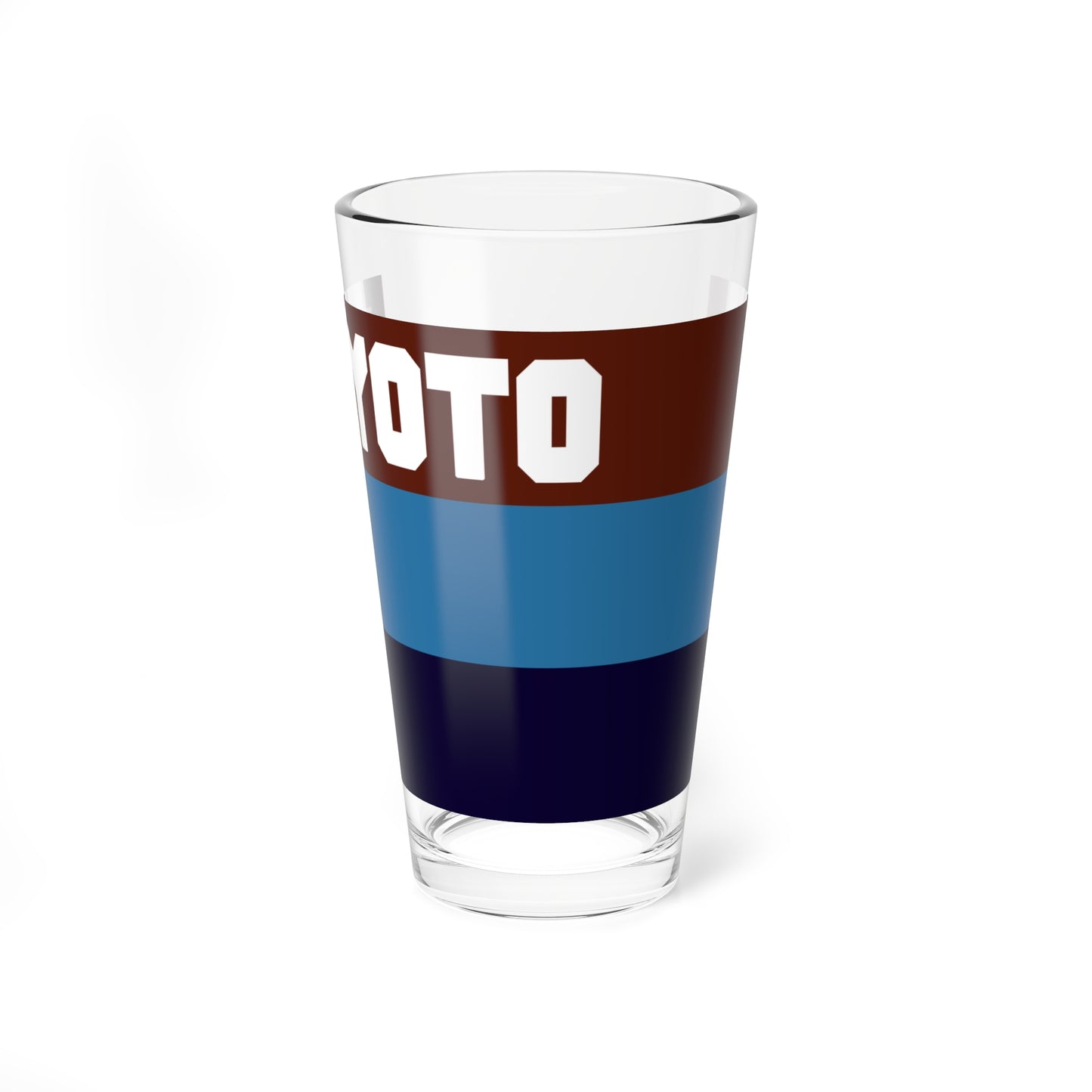 Flag of Kyoto Amateur Sports Association (Japan) Pint Glass 16oz
